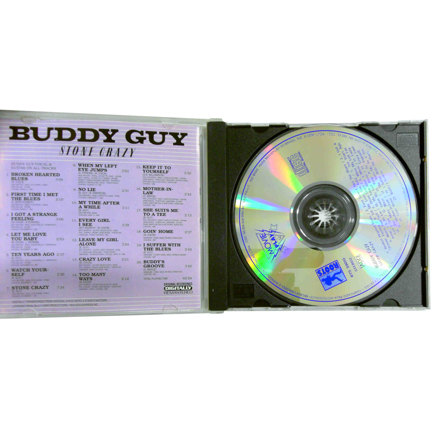 Open Picture of CD - Buddy Guy - Stone Crazy